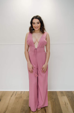 FINDERS KEEPERS | Addison Rose Jumpsuit