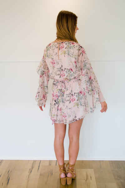 BY NICOLA | Meant For You Playsuit in Rose