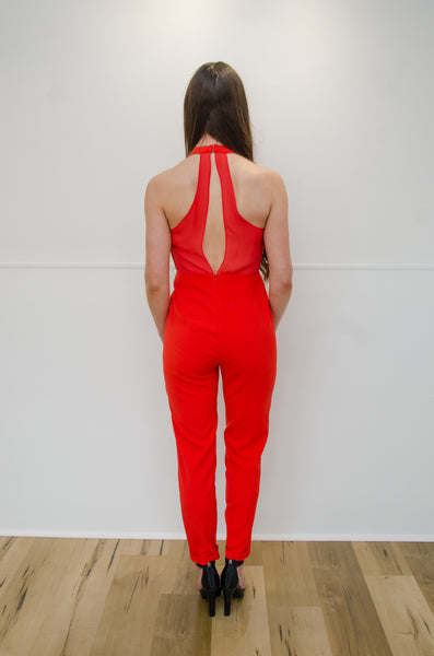 PREMONITION | Warpaint Jumpsuit Red